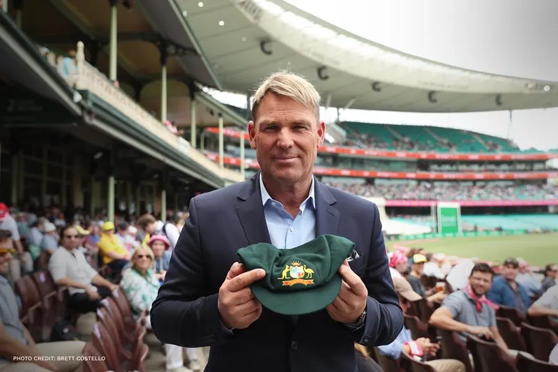 Shane Warne’s Baggy Green Auction