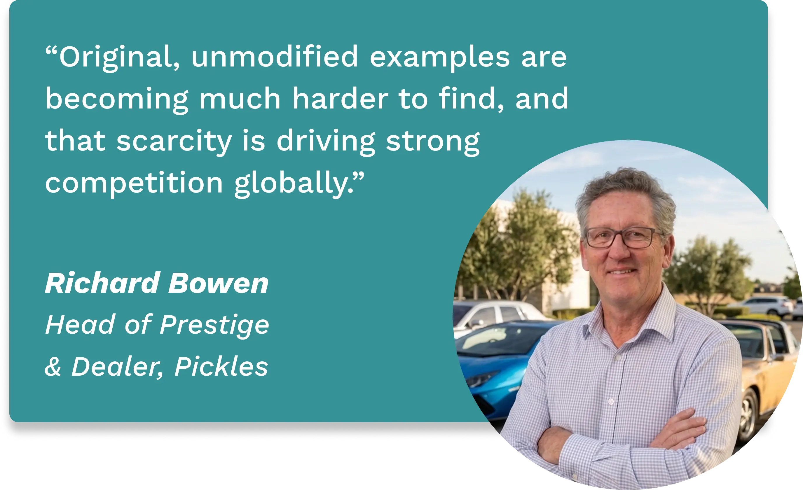 A quote from Richard Bowen