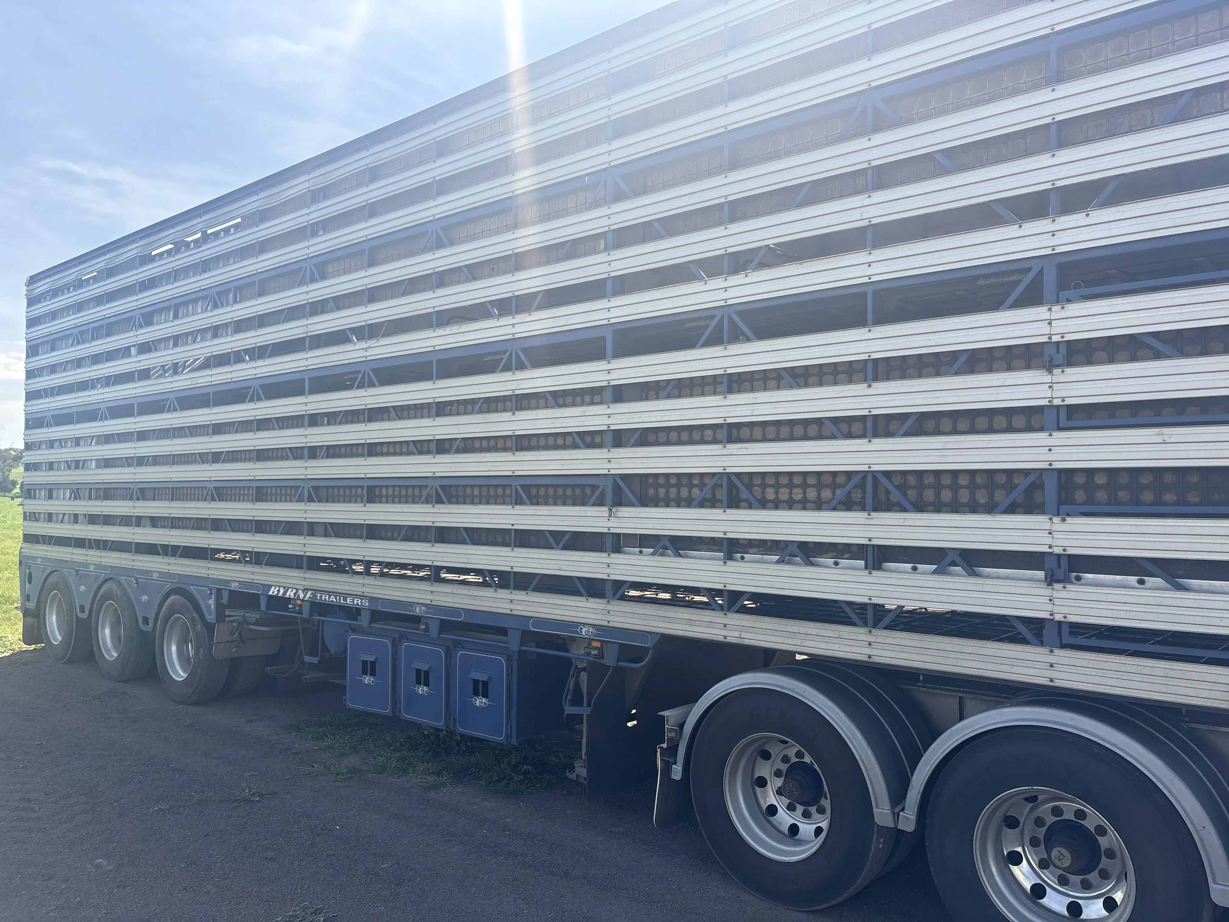 2016 Byrne Tri Axle Trailer