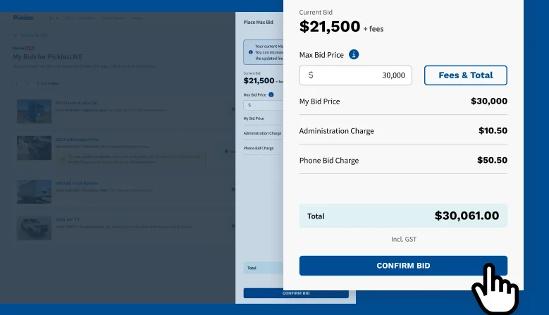 Updating your Max Bids