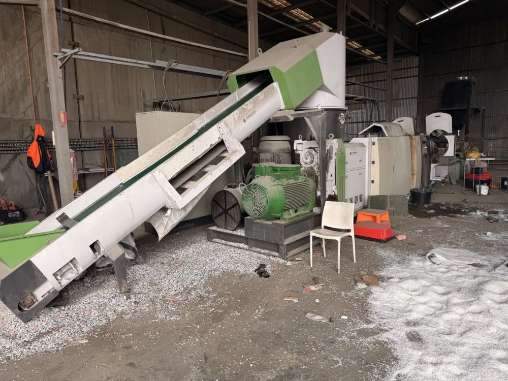 Plastic Recycling & Pelletising Line,