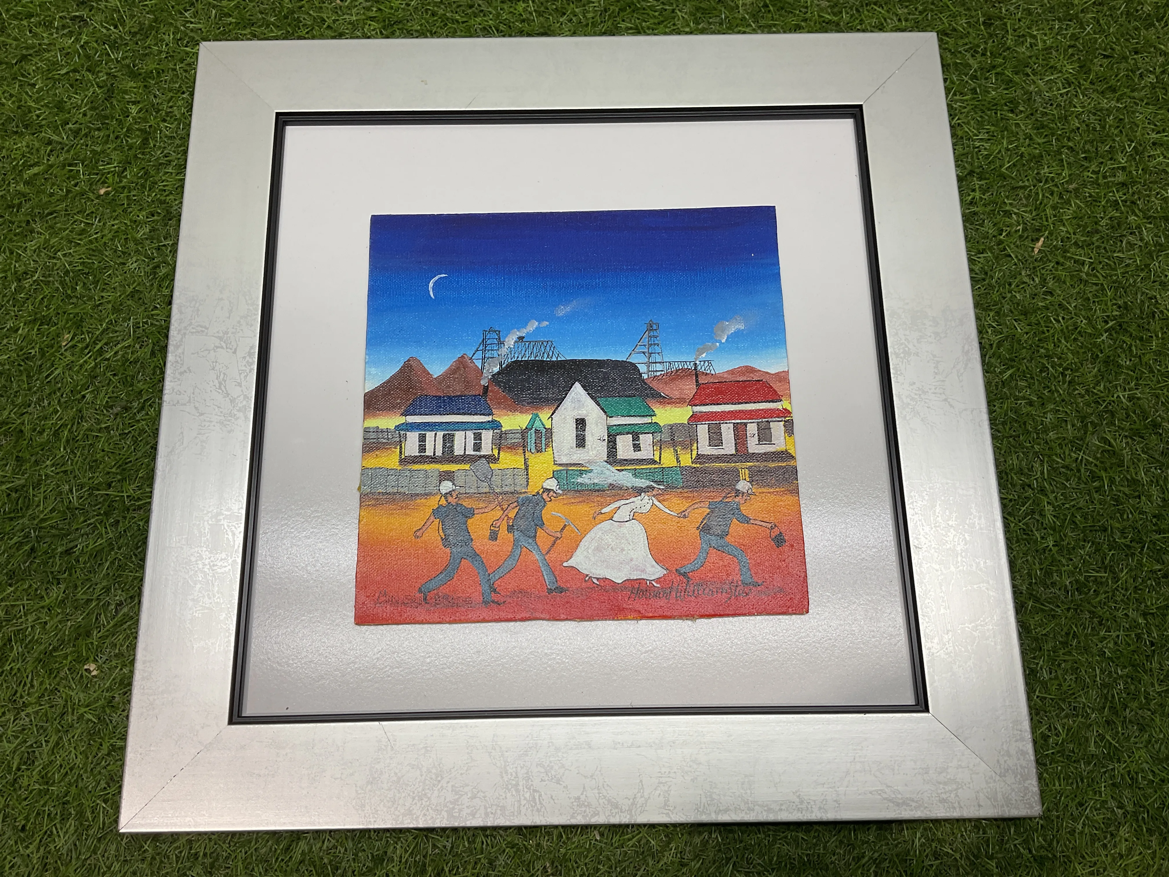 Miners Bucks Night Painting