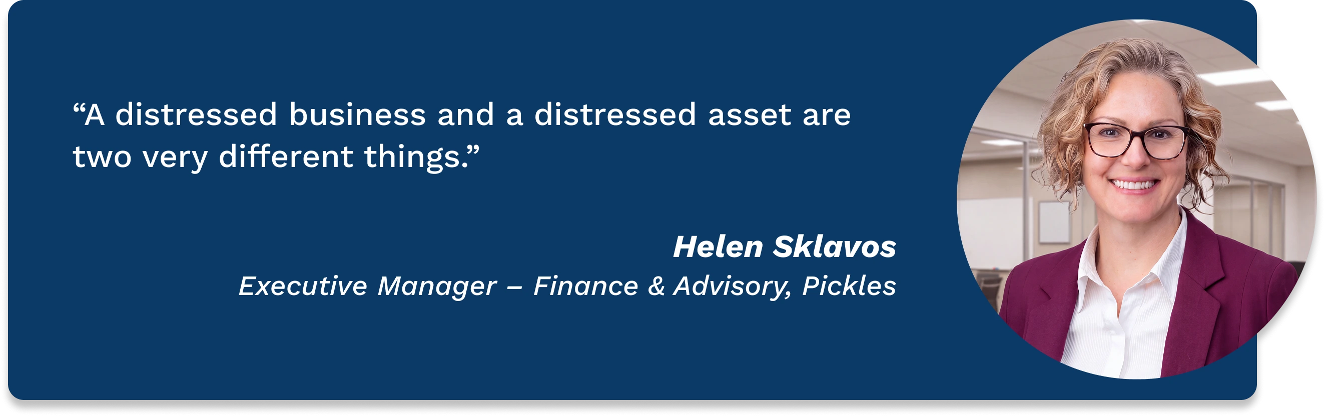 QAR 11 - Helen Sklavos quote image
