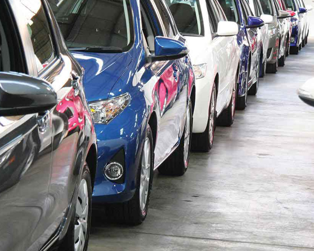Range of cars