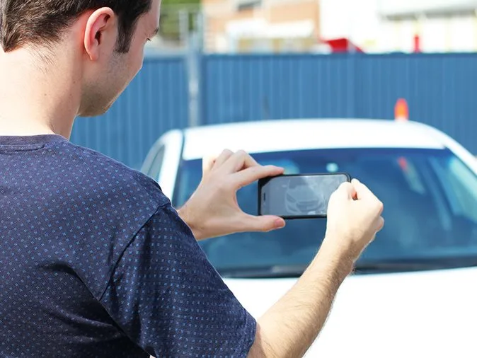 Polaroid Card for NSW/ACT Salvage Vehicle Auctions