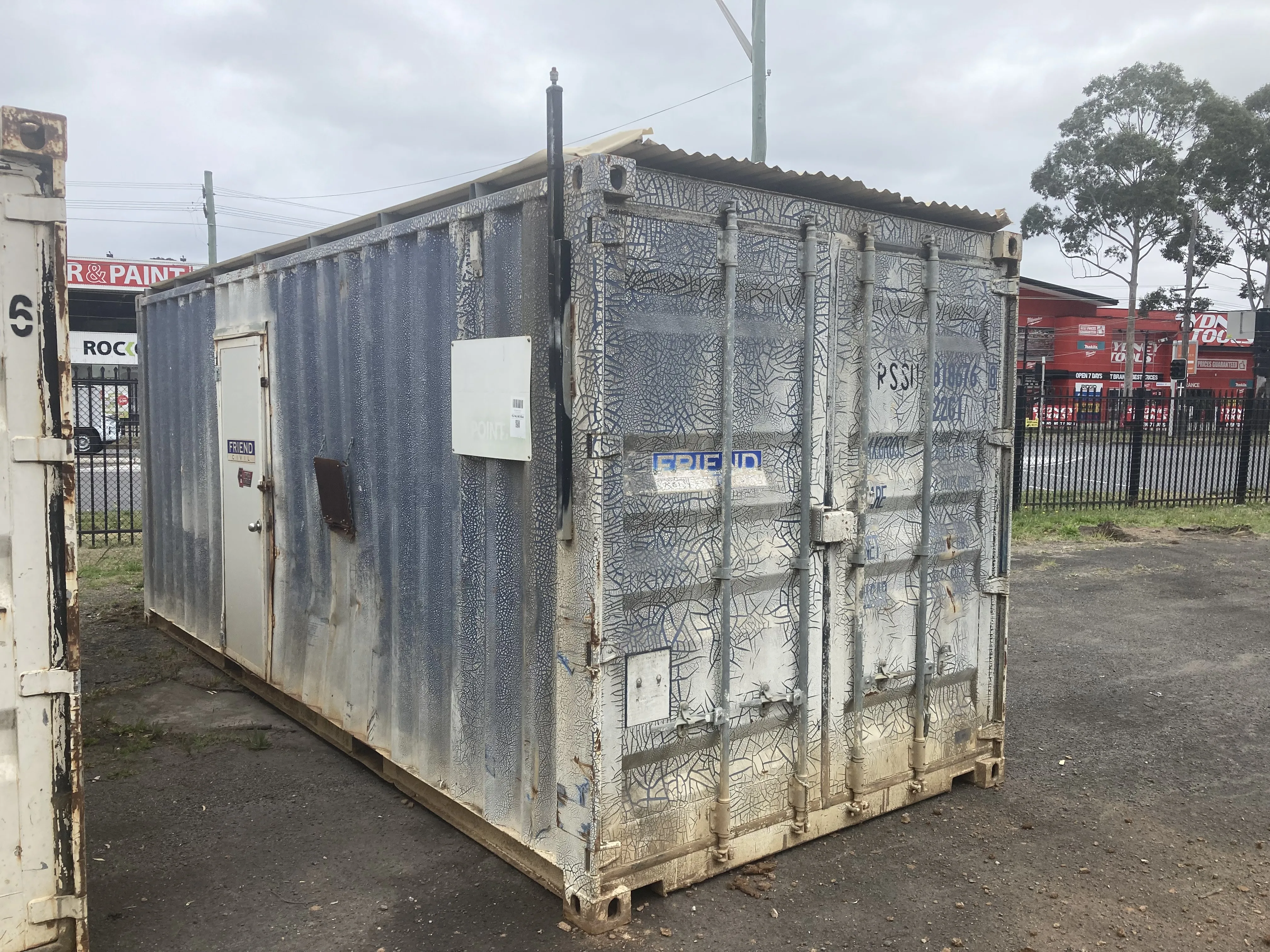 20ft Shipping Container / Site Office / Lunch Room