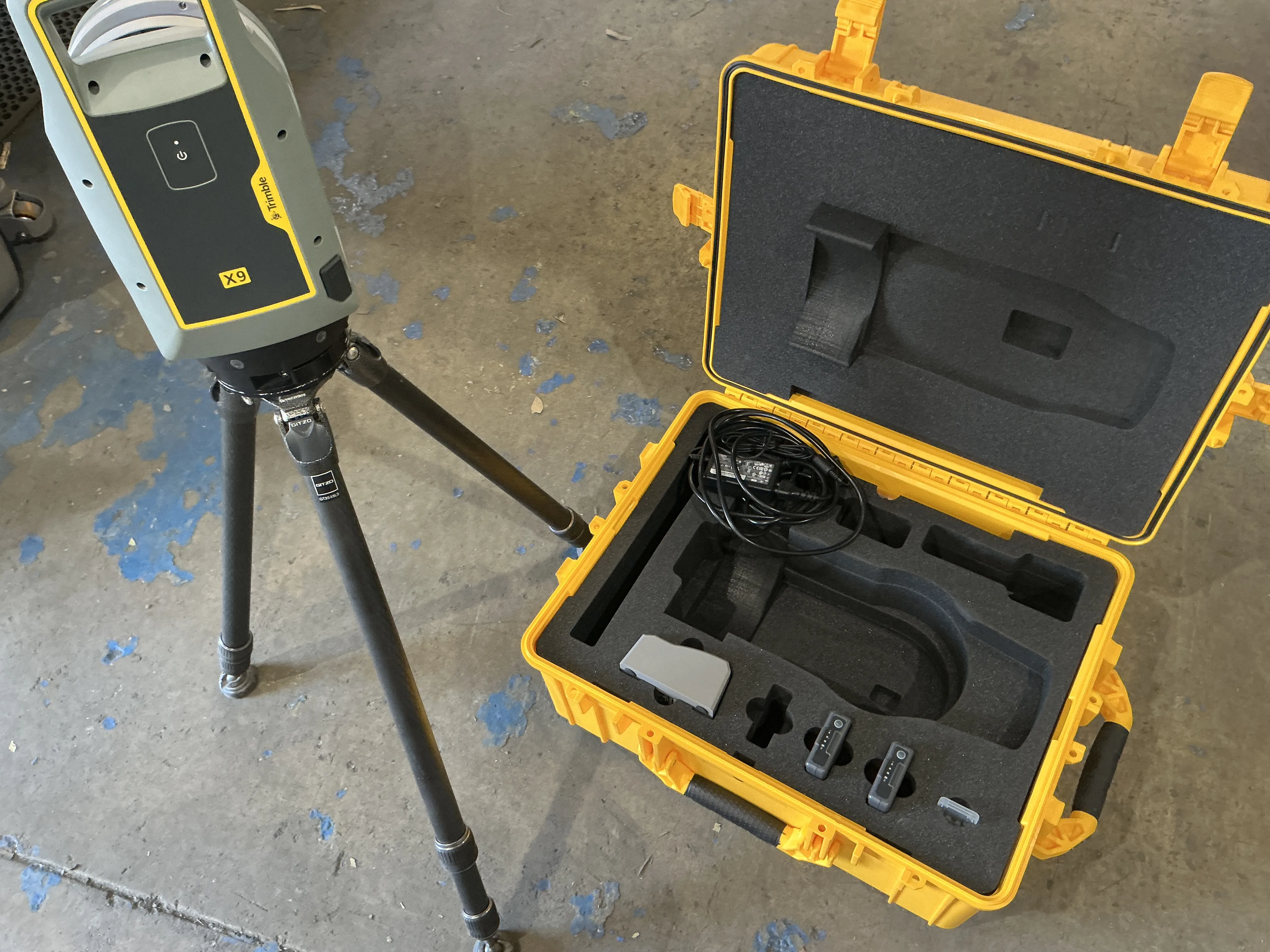 Trimble X9 3D Laser Scanner with Gitzo Tripod